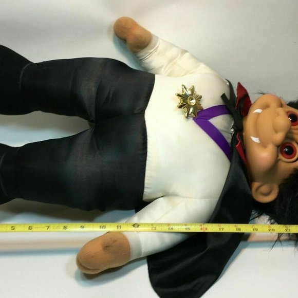 JUMBO Russ Troll Doll Count Dracula RARE Vampire - Picture 12 of 12